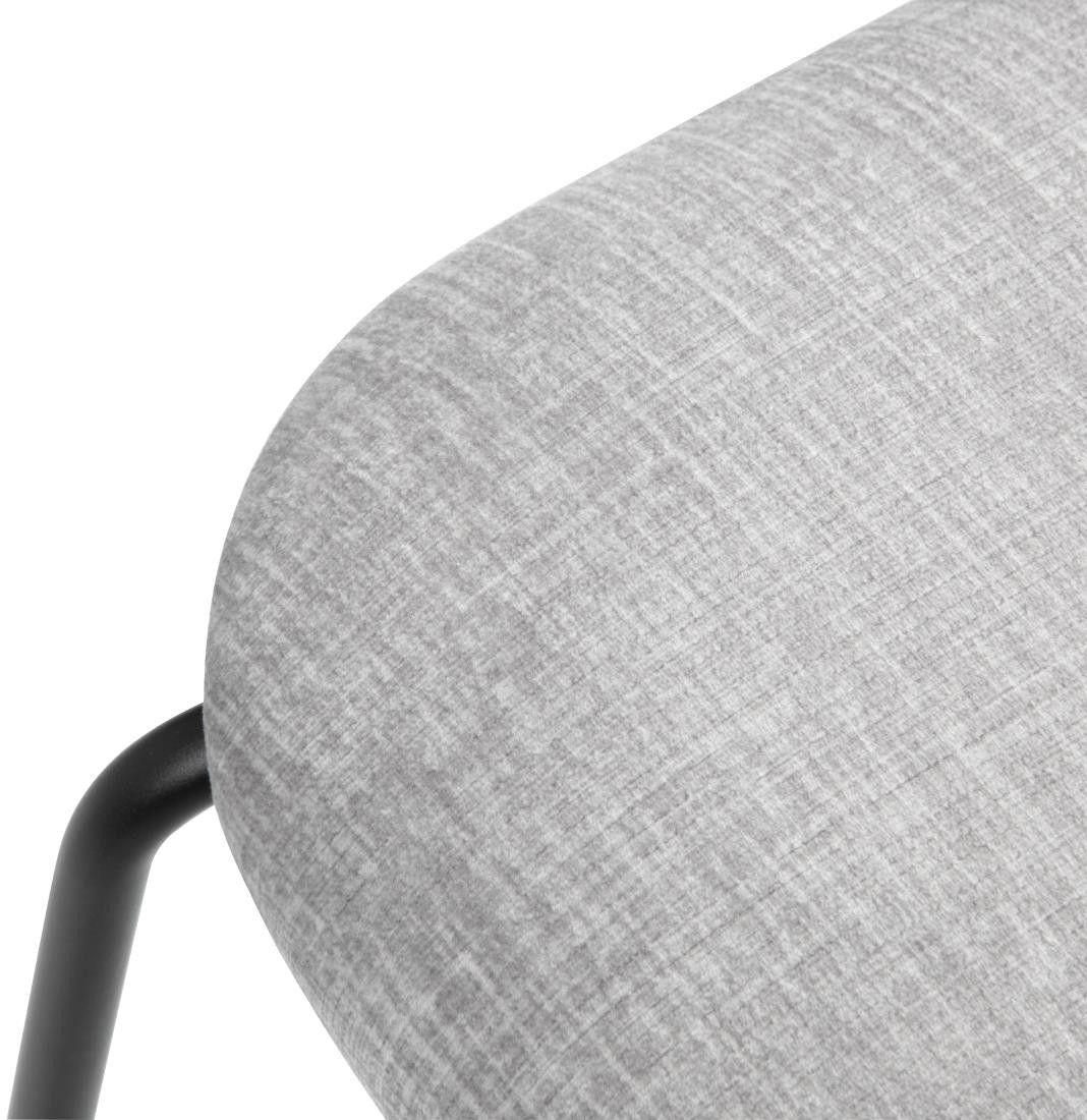  Bolero Chaises Fairfield noires et grises (lot de 2) 