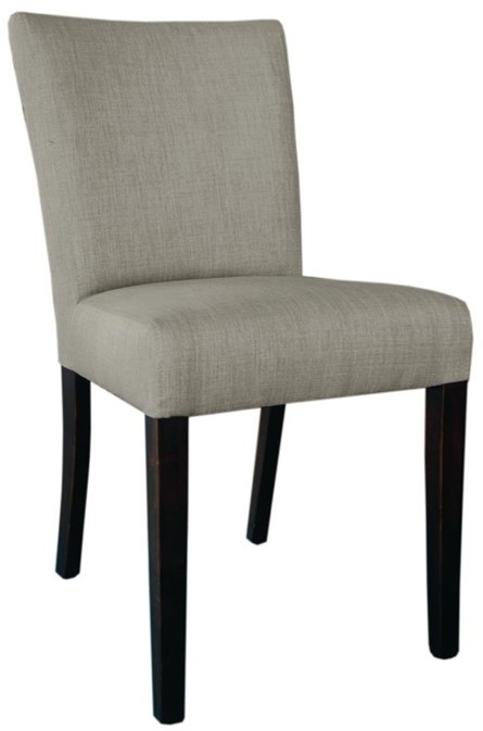  Bolero Chaise contemporaine en toile de jute &eacute;crue lot de 2 