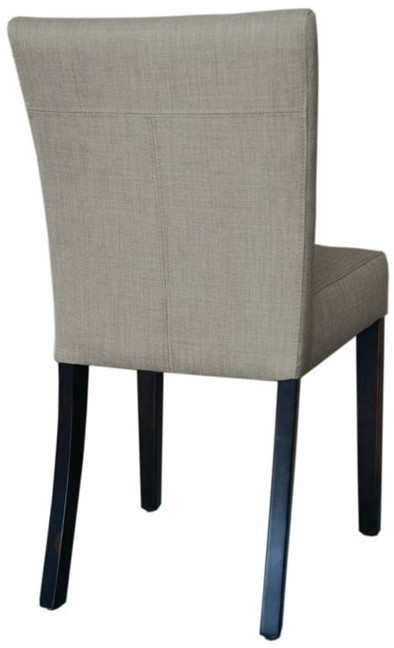 Bolero Chaise contemporaine en toile de jute &eacute;crue lot de 2 
