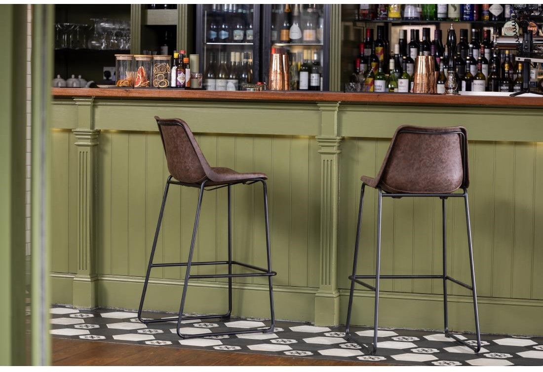  Bolero Tabouret haut Rodeo moka 