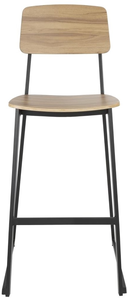  Bolero Tabourets hauts d'int&eacute;rieur en bois Beaufort (lot de 2) 