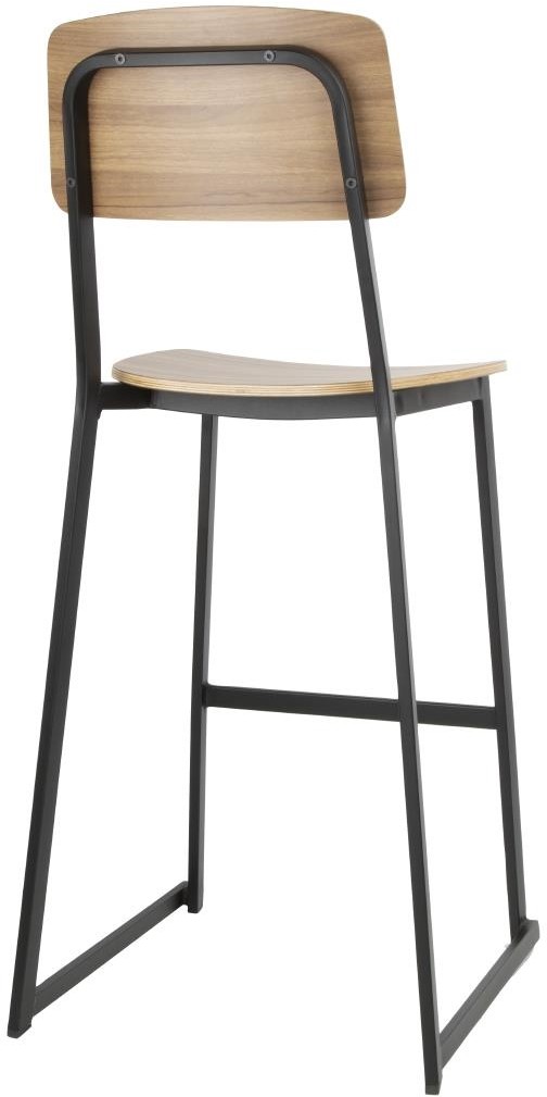  Bolero Tabourets hauts d'int&eacute;rieur en bois Beaufort (lot de 2) 