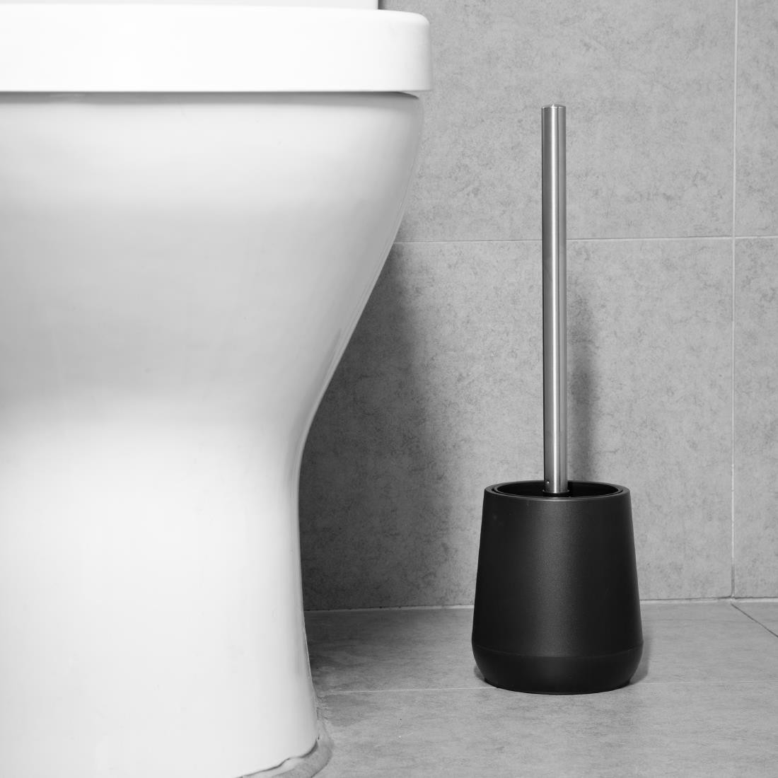  Jantex Brosse et support WC noir Jantex 