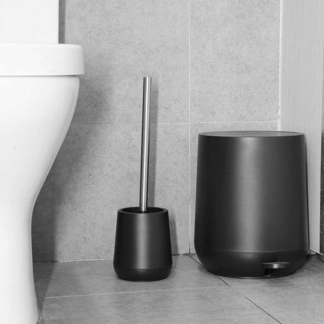  Jantex Brosse et support WC noir Jantex 