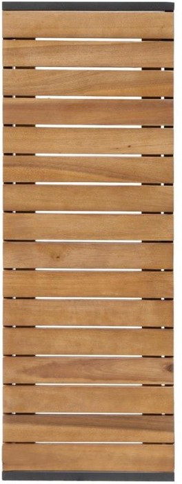  Bolero Bancs en acier et acacia -100 cm (lot de 2) 