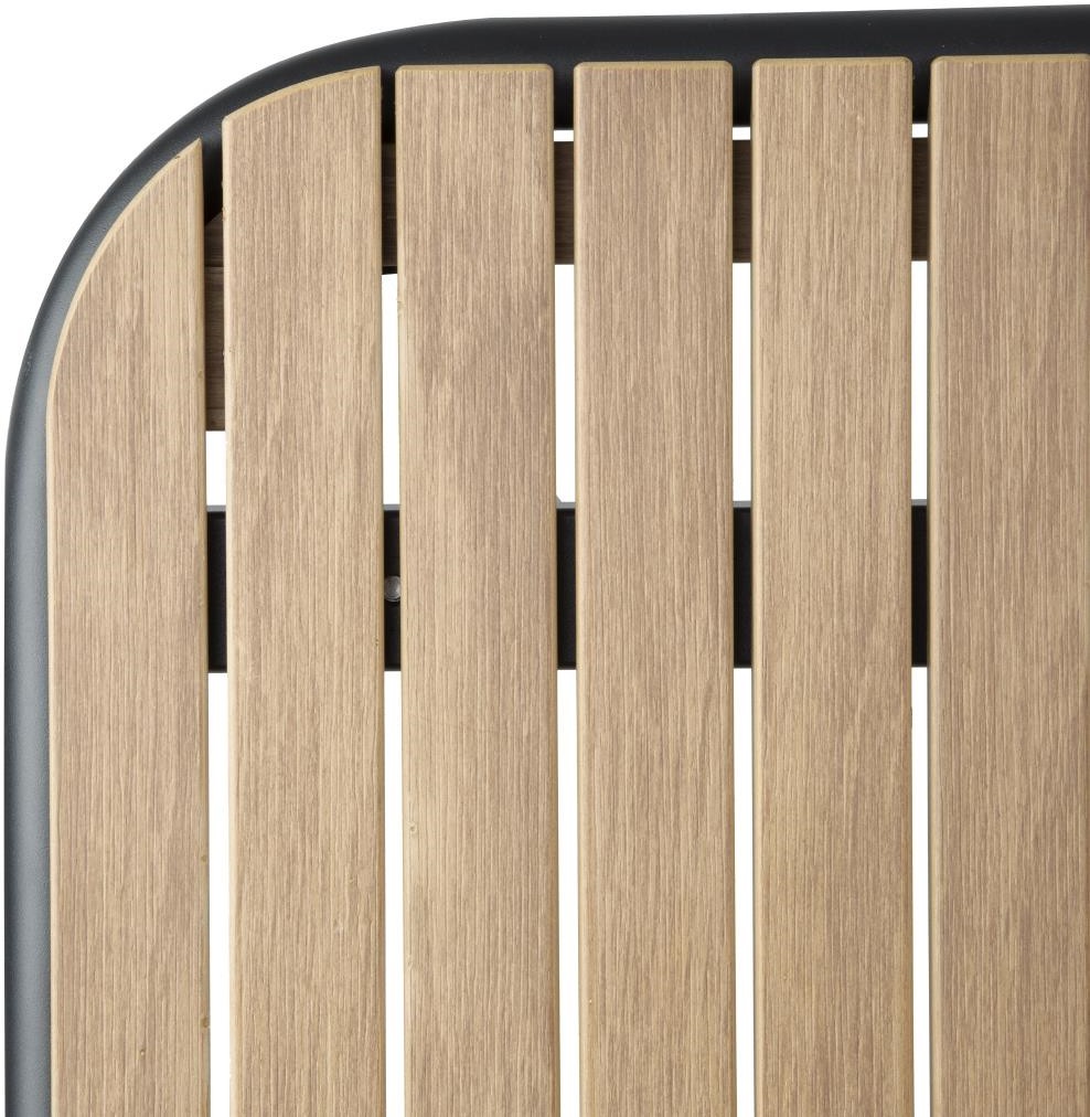  Bolero Table rectangulaire effet bois Santorini 1400mm 