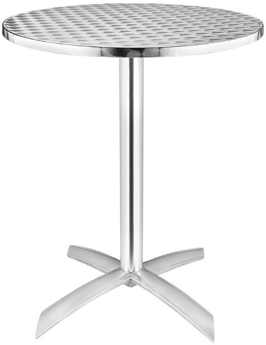  Bolero Table &agrave; plateau basculant en acier inoxydable Bolero 