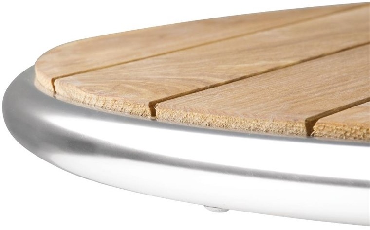  Bolero Table &agrave; plateau basculant en fr&ecirc;ne 600mm 