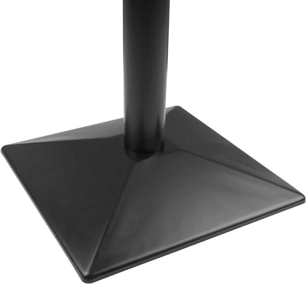  Bolero Table carr&eacute;e Complete effet bois fonc&eacute; 700mm 