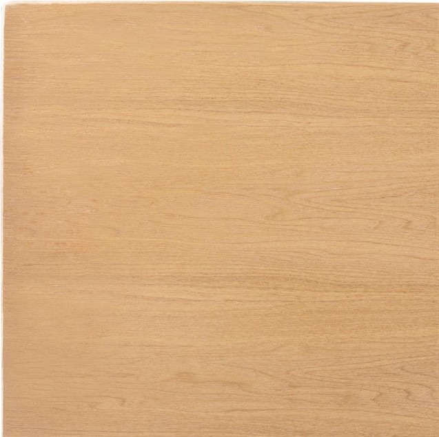  Bolero Plateau de table rectangulaire pr&eacute;-perc&eacute; coloris fr&ecirc;ne naturel 700 x 1100mm 