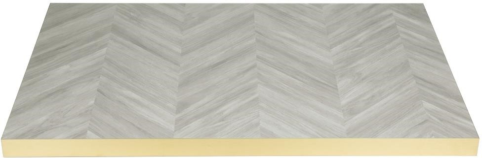  Bolero Plateau de table rectangulaire Chevron 1 100 mm x 700 mm 