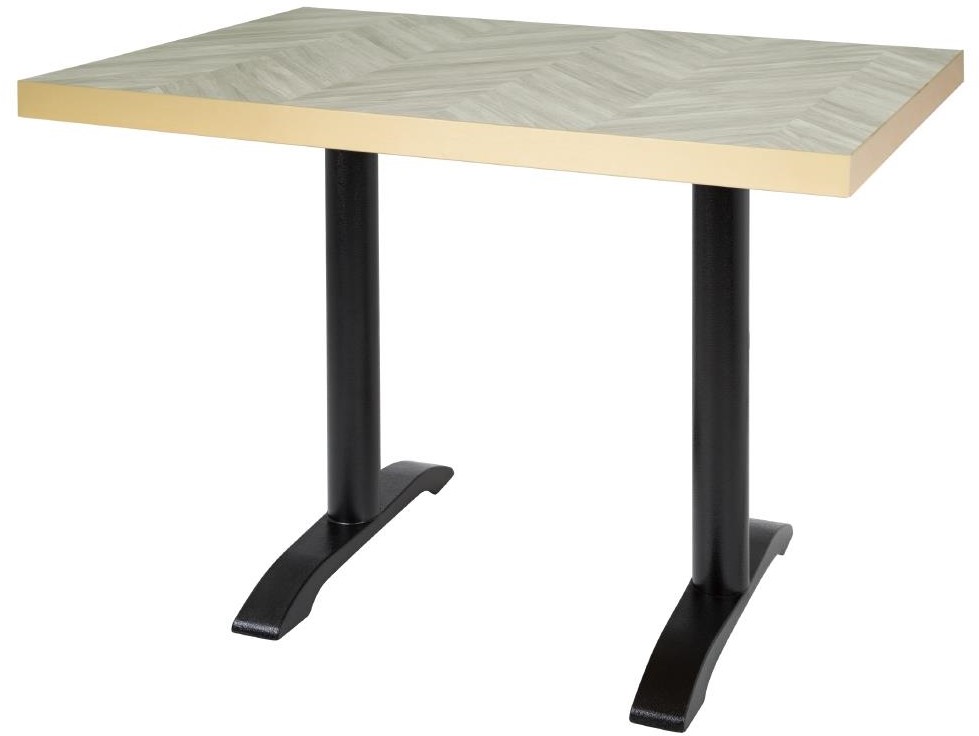 Bolero Plateau de table rectangulaire Chevron 1 100 mm x 700 mm 