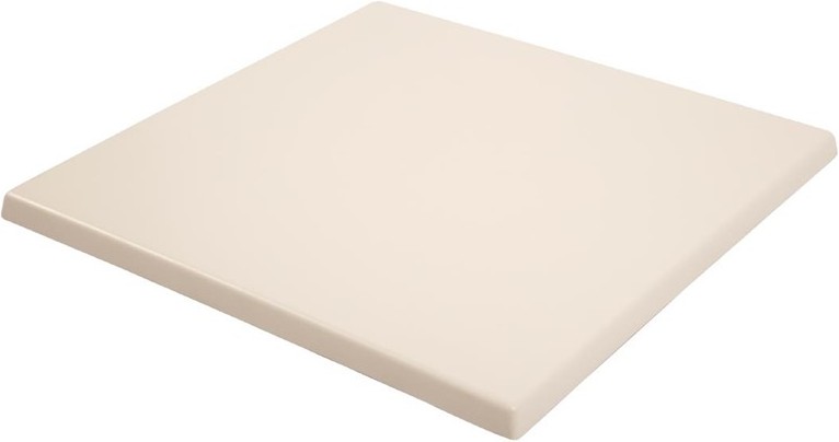  Bolero Plateau de table carr&eacute; blanc 600mm 