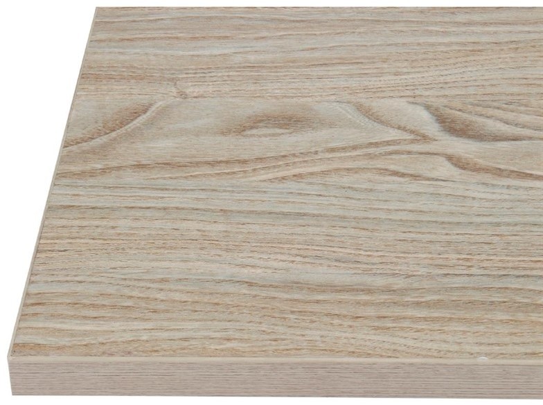  Bolero Plateau de table carr&eacute; 600mm effet bois clair 