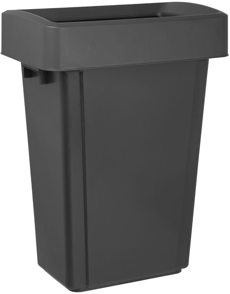  Jantex Couvercle noir pour poubelles Slim 60/80L 
