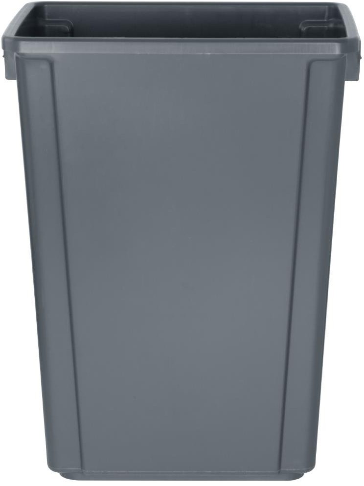  Jantex Poubelle Slim grise 60L 
