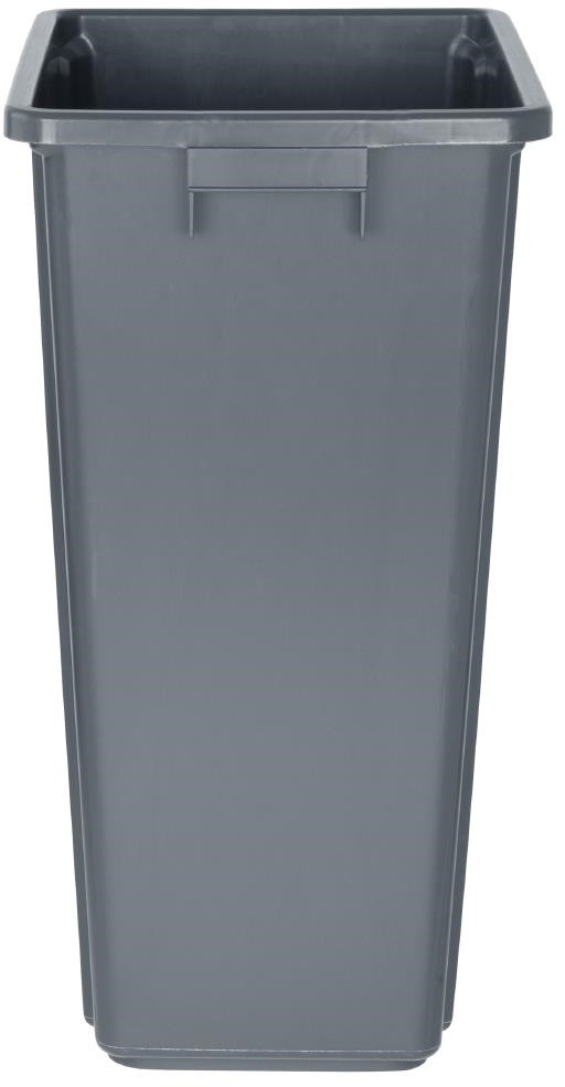  Jantex Poubelle Slim grise 60L 