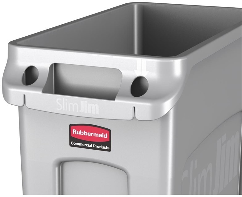  Rubbermaid Collecteur Slim Jim 60L 