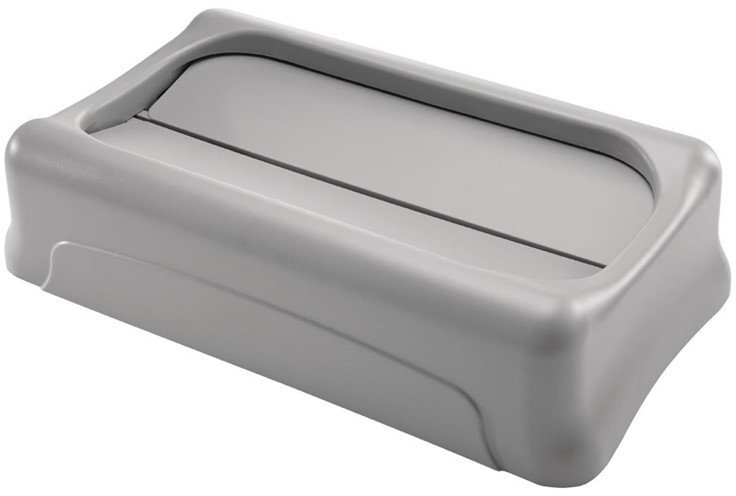  Rubbermaid Couvercle gris pour d&eacute;chets divers Rubbermaid 