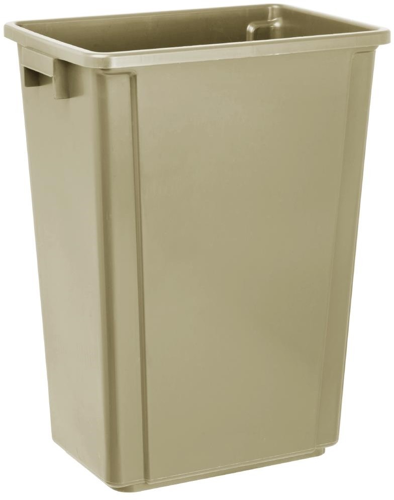  Jantex Poubelle Slim beige 60L 
