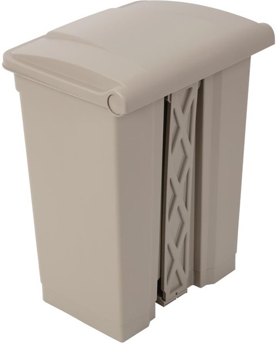  Jantex Poubelle &agrave; p&eacute;dale 65L 