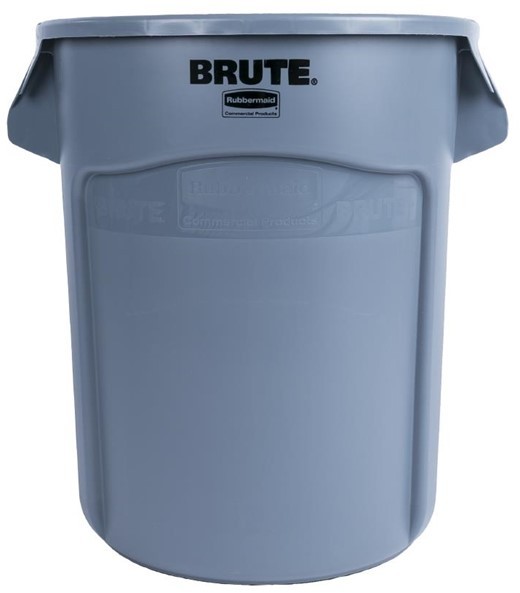  Rubbermaid Collecteur Brute gris 75,7L 