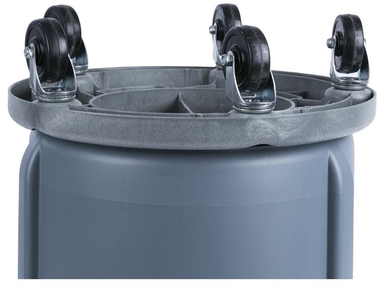 Rubbermaid Collecteur Brute gris 75,7L 