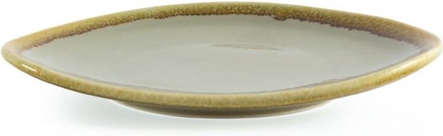  Olympia Assiette triangulaire couleur mousse Kiln 165mm 