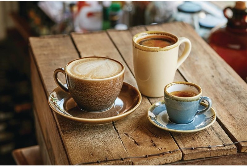  Olympia Tasse &agrave; espresso couleur mousse Kiln 85ml 