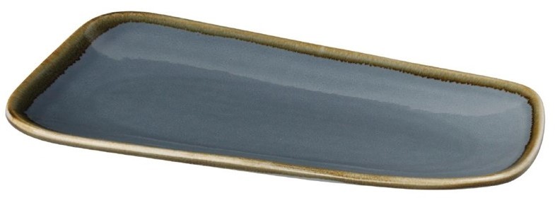  Olympia Plat couleur oc&eacute;an Kiln 295mm 