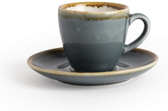  Olympia Tasse &agrave; espresso couleur oc&eacute;an Kiln 85ml 