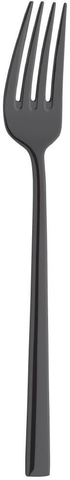  Amefa Fourchettes &agrave; dessert Metropole PVD noires (lot de 12) 