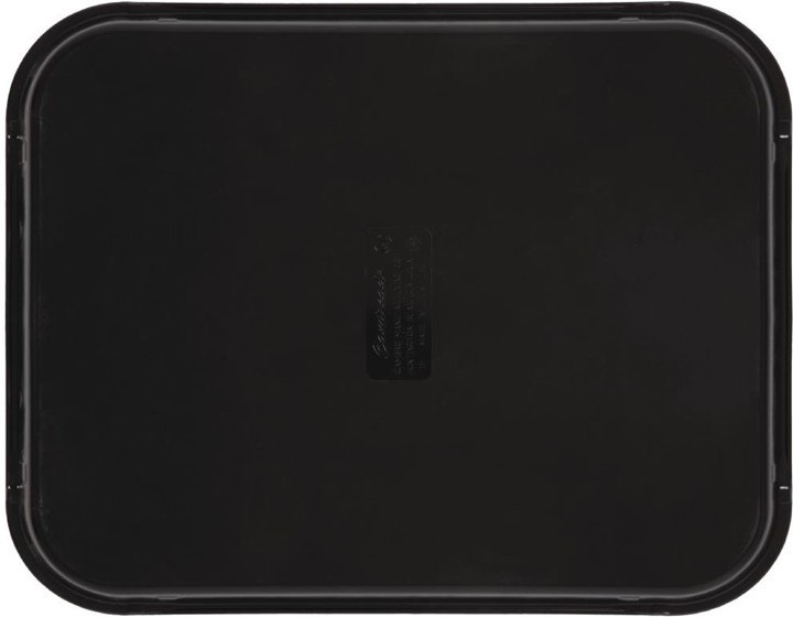  Cambro Plateau rectangulaire antid&eacute;rapant en fibre de verre Camtread noir 45,7 cm 