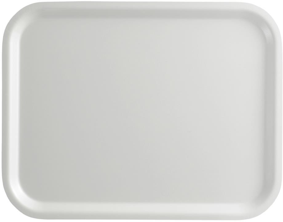  Cambro Plateau surface lisse Capri blanc 340x460mm 