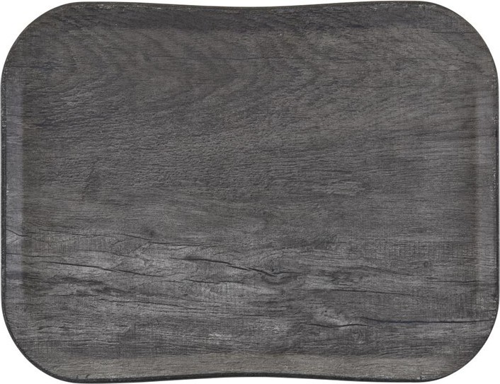  Cambro Plateau polyester Century aspect naturel bois chêne gris 360 x 460mm 