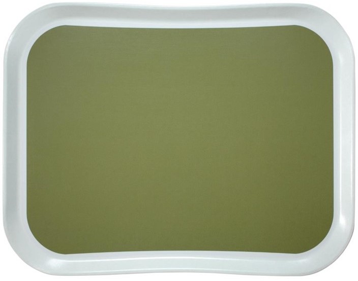  Cambro Plateau en polyester Century Fun Versa Lite 430mm vert sauge 