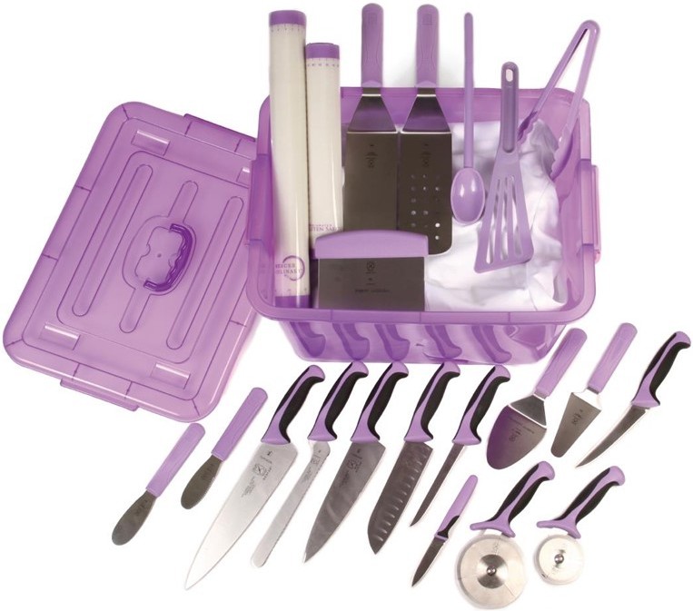  Mercer Culinary Kit anti allerg&egrave;nes violet Mercer Culinary 