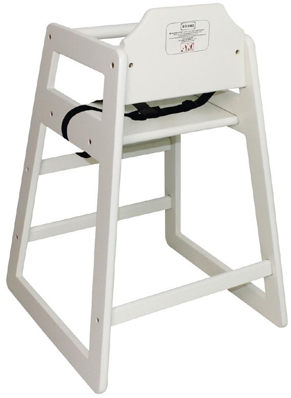  Bolero Chaise haute en bois blanche Bolero 