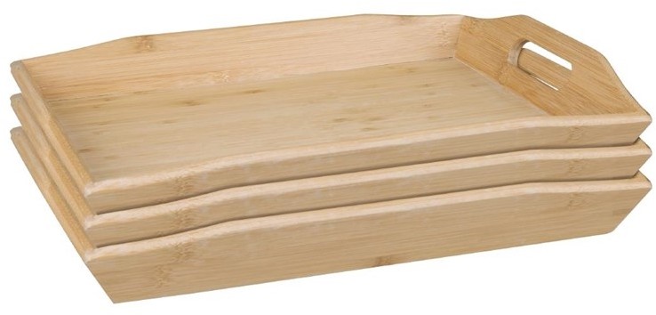  Olympia Plateau service de chambre bambou Olympia 