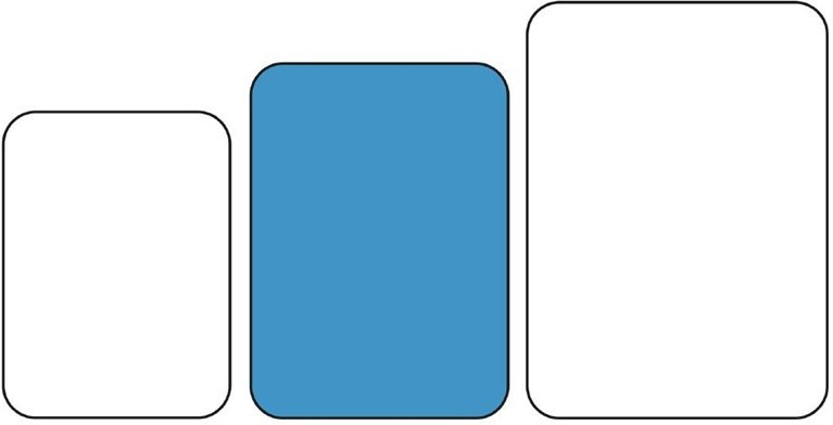  Kristallon Plateau self-service 305 x 415mm bleu 