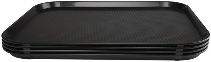  Kristallon Plateau self-service noir 450 x 350mm 