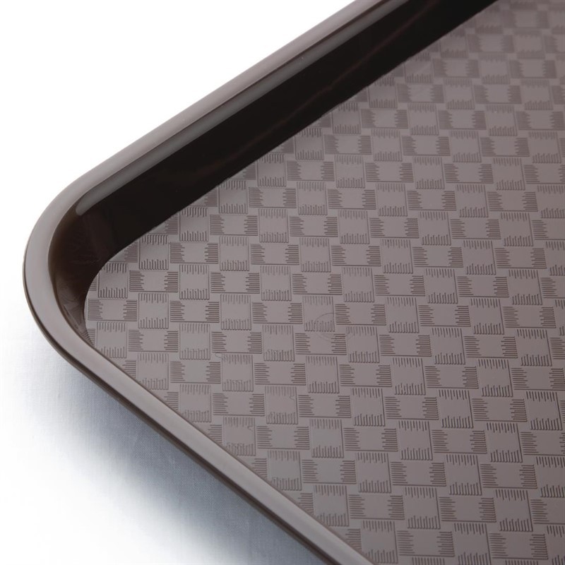  Kristallon Plateau self-service marron 450 x 350mm 