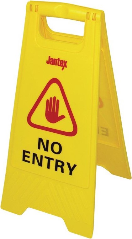  Jantex Panneau de s&eacute;curit&eacute; acc&egrave;s interdit Jantex 
