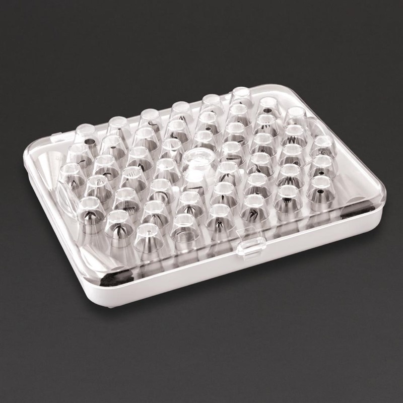  Vogue Bo&icirc;te de 52 douilles p&acirc;tissi&egrave;res assorties Vogue 