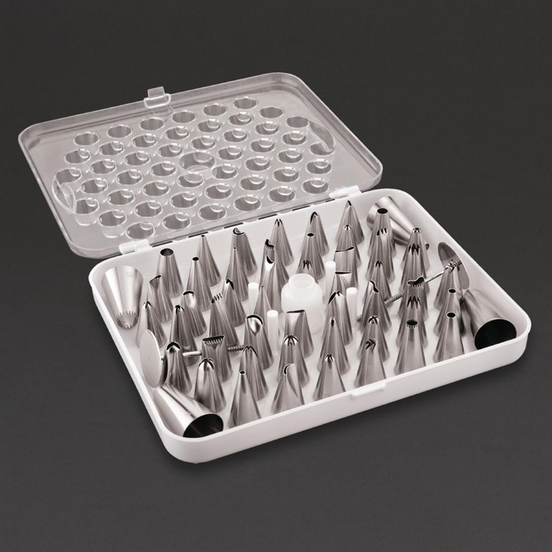  Vogue Bo&icirc;te de 52 douilles p&acirc;tissi&egrave;res assorties Vogue 