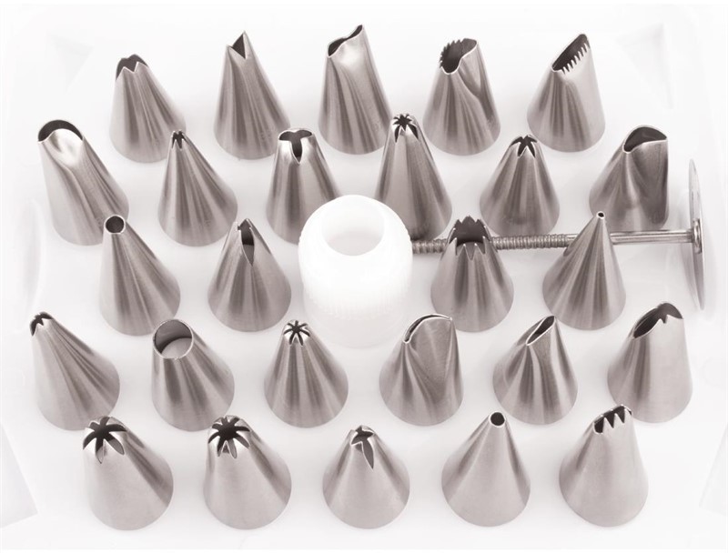  Vogue Bo&icirc;te de 26 douilles p&acirc;tissi&egrave;res assorties Vogue 