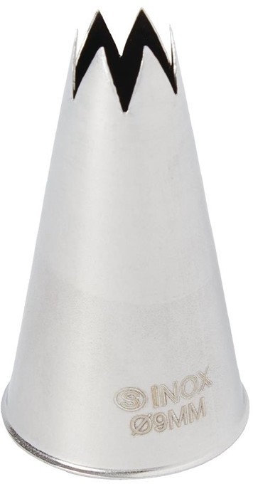  Schneider Douille inox cannel&eacute;e 9mm 