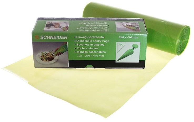  Schneider Poches &agrave; douilles jetables vertes 470mm 