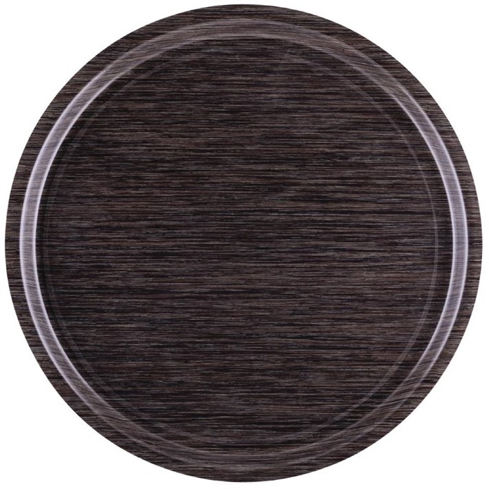  Roltex Plateau rond en m&eacute;lamine 450mm weng&eacute; 