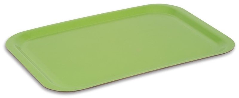  Roltex Plateau de service en m&eacute;lamine Fast Food 375x265mm vert 